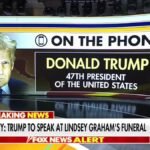 NOUVEAU : Le président Trump se souvient du regretté sénateur Lindsey Graham lors d'une interview sur…