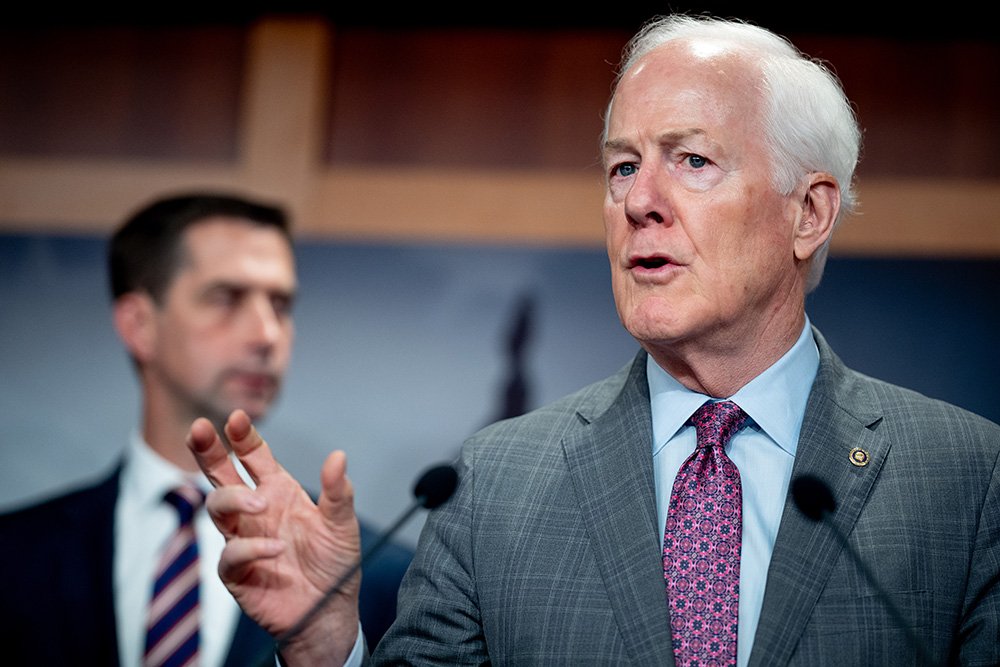 OBSTACLE DE NOMINATION : le sénateur John Cornyn déclare qu'il ne soutiendra pas Todd Blanche au poste de…