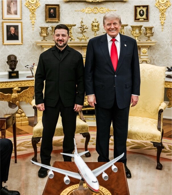 🇺🇸🇺🇦 Le président Trump a déclaré que c'était un "grand honneur de rencontrer le président Zelenskyy…