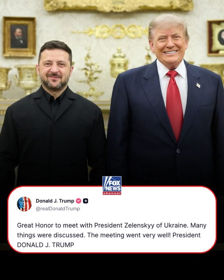 Trump et Zelensky sont de retour à la table.