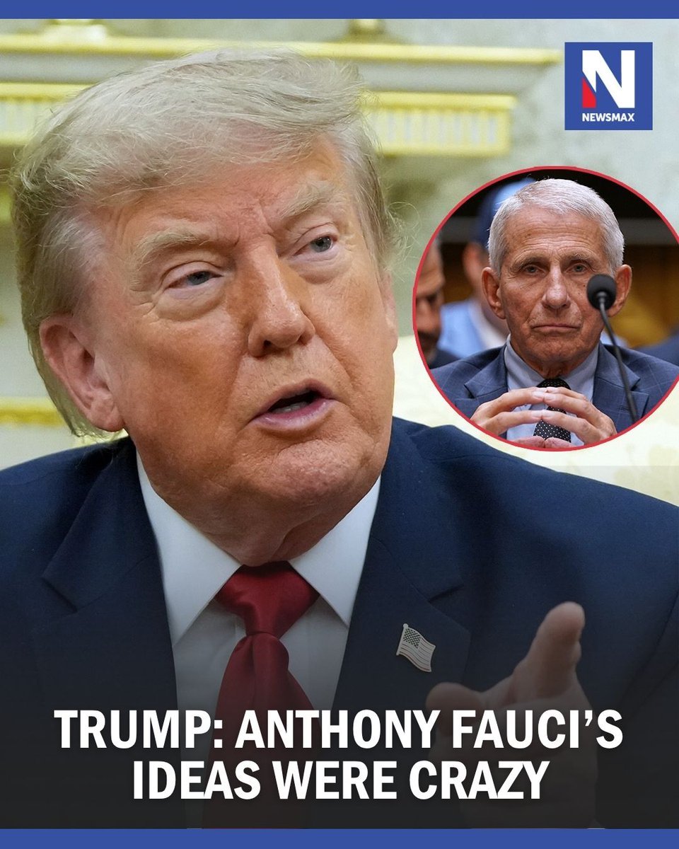 TRUMP BLAST FAUCI : Le président Donald Trump a déclaré mercredi que les idées du Dr Anthony Fauci sur la…