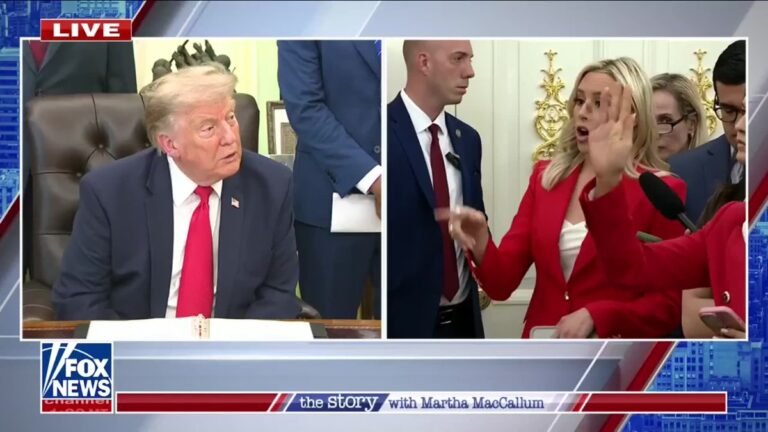 "Nous allons les frapper très fort." Le président Trump prévient ses adversaires que les États-Unis sont…