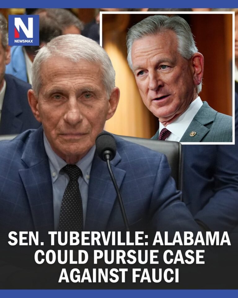 Le sénateur Tommy Tuberville a déclaré mercredi à Newsmax que le Dr Anthony Fauci devrait faire face à une…