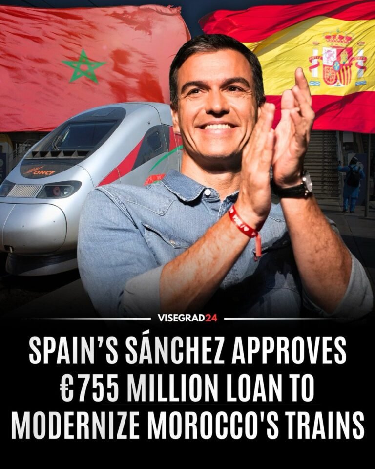 L'Espagnol Sánchez accorde un prêt de 754,3 millions d'euros au Maroc pour financer l'achat de 40 trains…