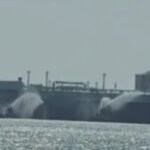Une installation de stockage de gaz naturel liquéfié dans le port égyptien de Damiette a été touchée cet…