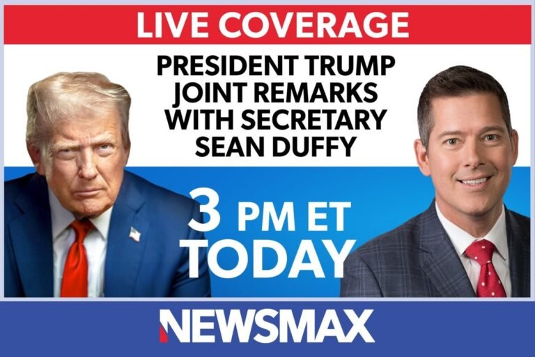 À L'ACCORD : Couverture EN DIRECT alors que le président Donald Trump fait une annonce avec le secrétaire…