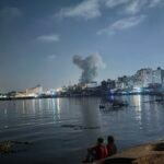La maison de la famille Shamiya, dans le camp de réfugiés de Shatti, dans la ville de Gaza, a été touchée…