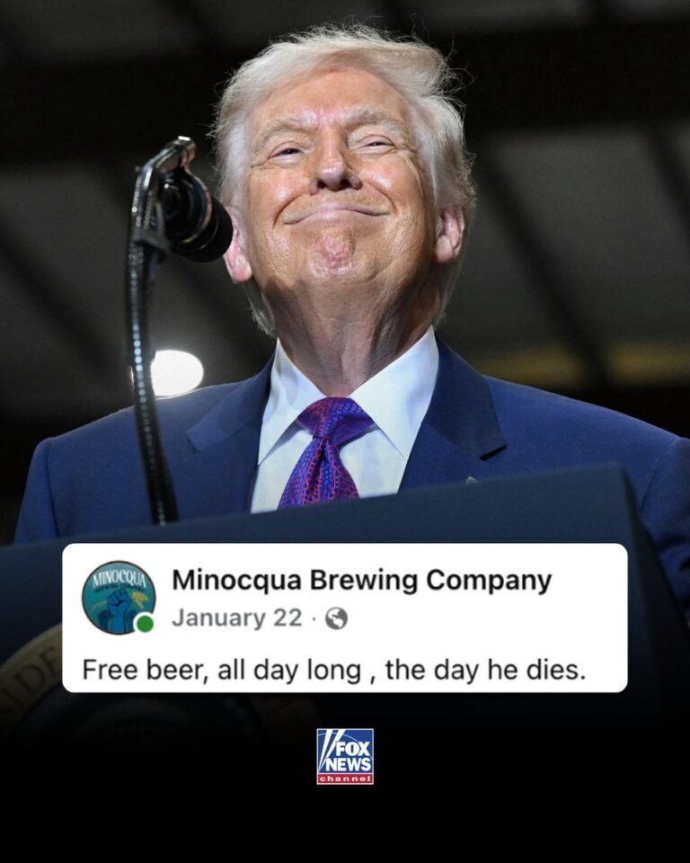 La brasserie du Wisconsin qui offrait de la « bière gratuite » à la mort du président Trump s'est vu…