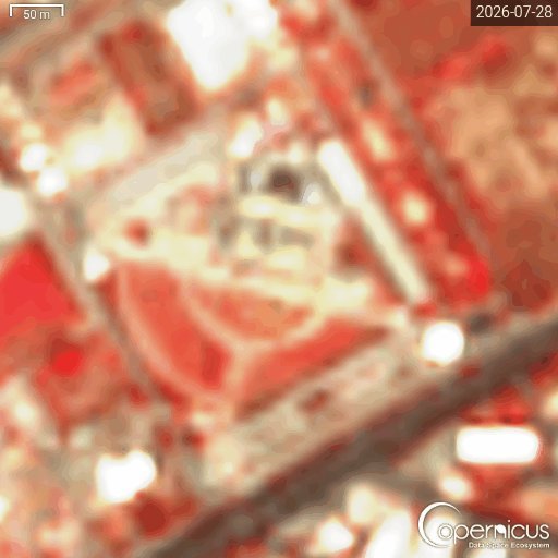 Les images du satellite Sentinel-2 prises aujourd'hui montrent la destruction du QG du ministère iranien…