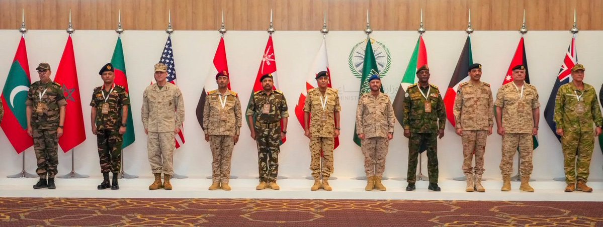 Les chefs d'armée des pays de la Coalition de défense maritime se sont réunis aujourd'hui en Arabie…