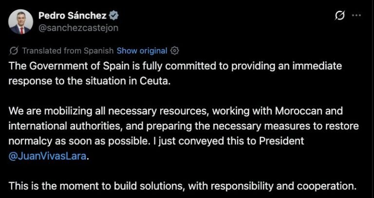 🇪🇸 Le Premier ministre d'extrême gauche Pedro Sánchez estime que les négociations avec le Maroc «…