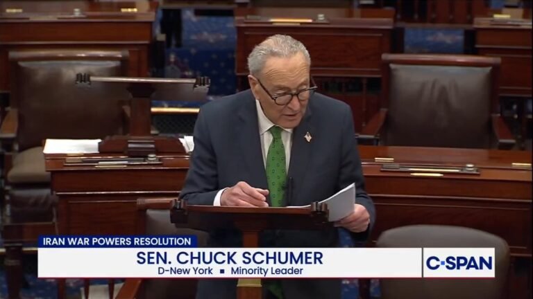 Le sénateur Schumer présente la loi sur la création d'un bureau anti-corruption : « Le premier objectif de…