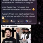 Pavel Durov commente sa désignation de terroriste en Russie "La Russie m'a désigné comme "terroriste" pour…