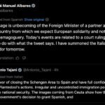 🇮🇹🇪🇸 En réponse à la déclaration du ministre italien des Affaires étrangères selon laquelle l’Italie est…