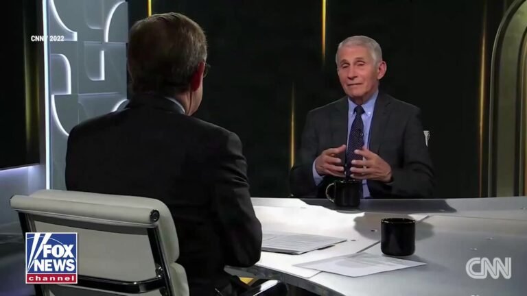 FLASHBACK : L’interview du Dr Fauci sur CNN en 2022 ne vieillit pas bien.