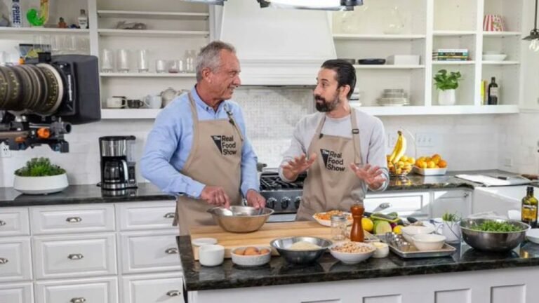 RFK Jr. lance une nouvelle émission de cuisine, « The Real Food Show », axée sur des repas sains et…