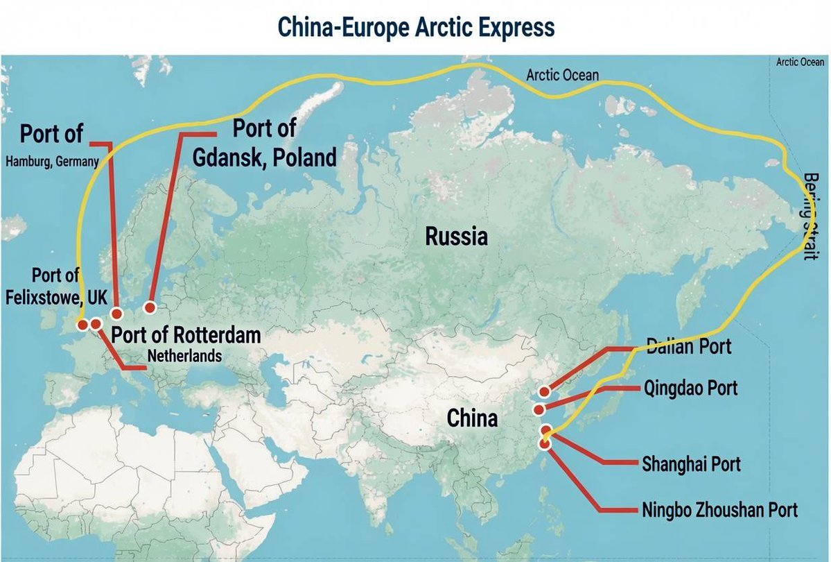 ICYMI - La Chine va lancer pour la première fois un service hebdomadaire de conteneurs maritimes…