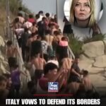 "Nous ne céderons pas d'un pouce." La Première ministre italienne Giorgia Meloni menace de prendre des «…