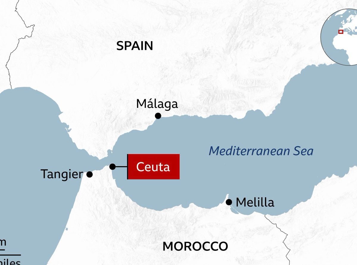 Certains Occidentaux « progressistes » écrivent que l’Espagne n’a aucun droit de contrôler Ceuta…