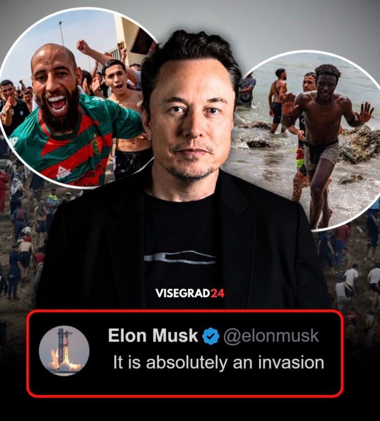 Elon Musk s'exprime sur l'arrivée massive de migrants clandestins marocains dans la ville espagnole de Ceuta.