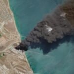 Un certain nombre de réservoirs de stockage de carburant du port russe de Taman sur la mer Noire sont en…