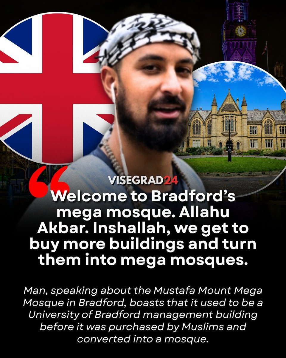 "Bienvenue dans la méga mosquée de Bradford.