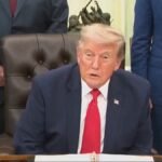 .@POTUS à propos de sa rencontre avec le président Zelensky : "J'aimerais qu'il mette fin à la guerre.