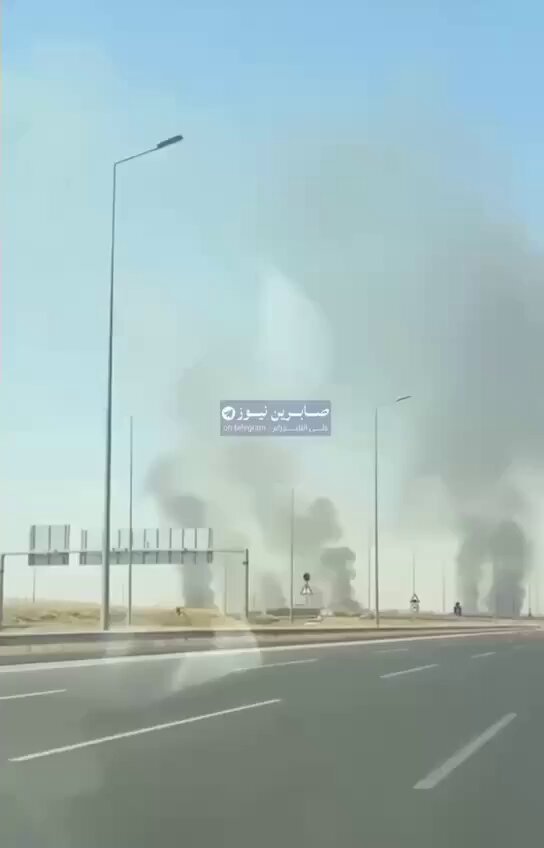 Images supplémentaires d'explosions qui ont frappé une zone d'Erbil, au Kurdistan irakien.