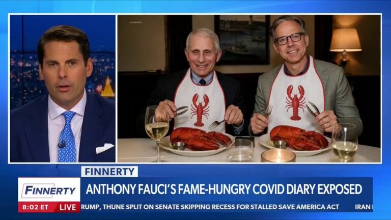 .@RobFinnertyUSA : Les entrées du journal de l'ère COVID du Dr Fauci récemment publiées sont "pires que…