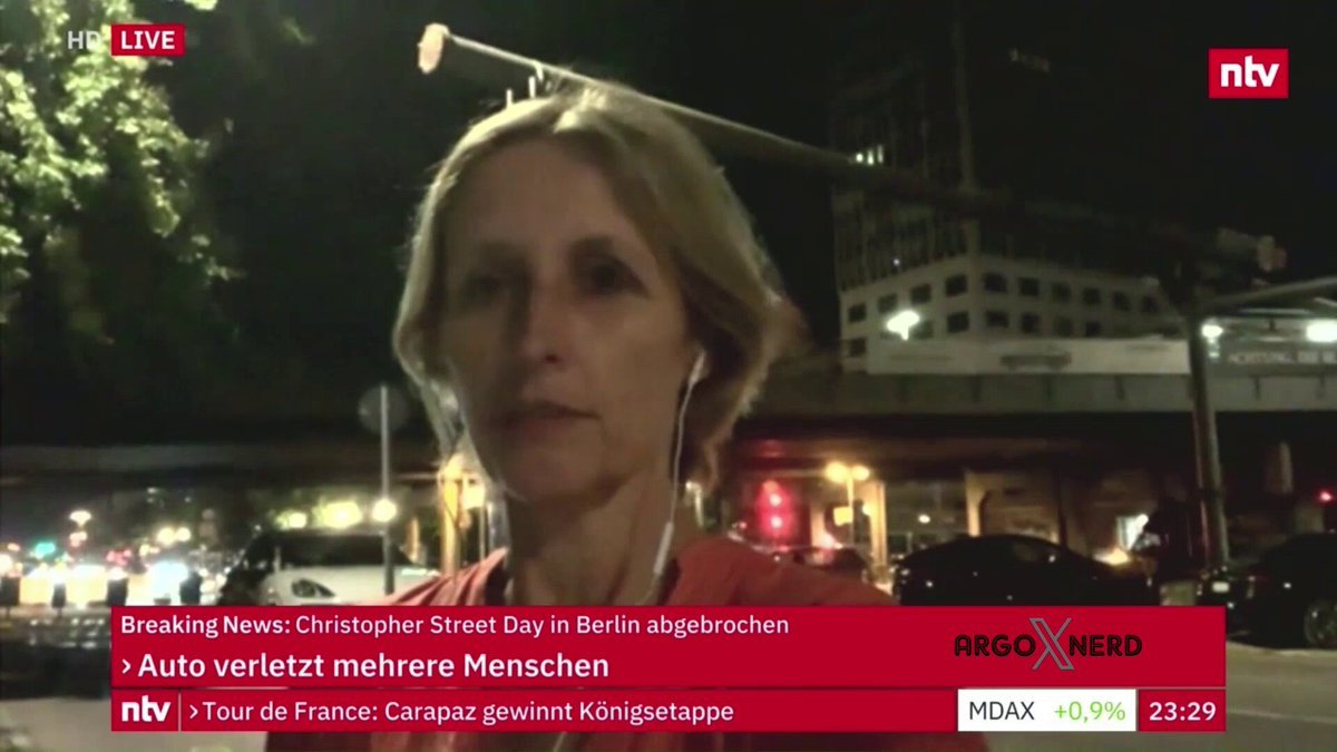 Un journaliste des médias grand public rapporte depuis Berlin après un attentat terroriste islamiste…