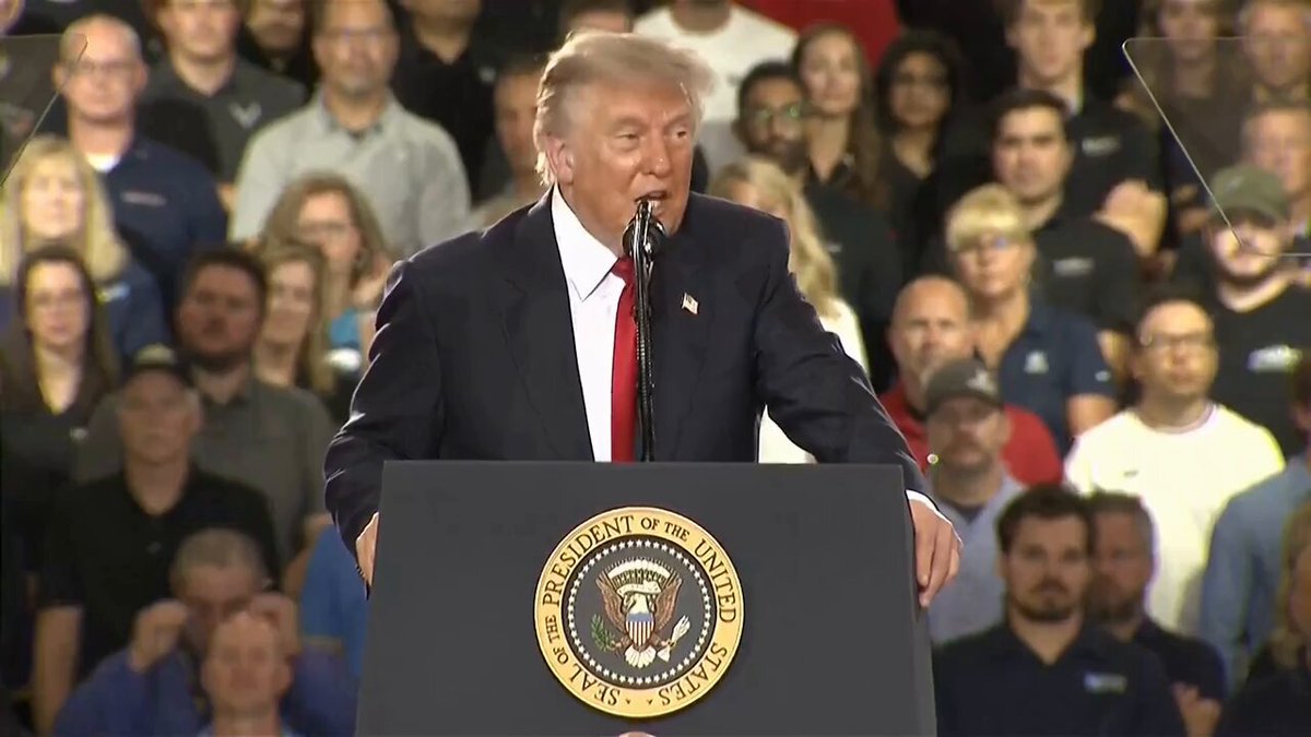 .@POTUS : "Sous notre direction, nous réalisons le plus gros investissement jamais réalisé dans les forces…