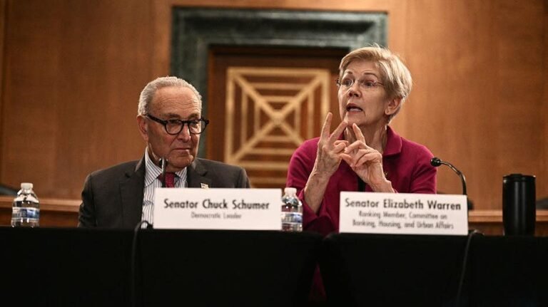 Warren défie Schumer alors que la guerre civile démocrate explose à cause de la course au Sénat incontournable