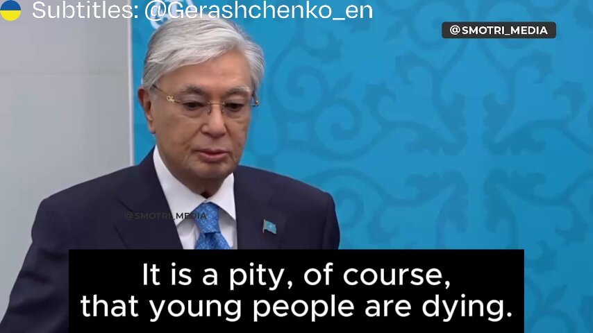 Le président du Kazakhstan, Tokaïev, a déclaré à trois reprises à Poutine en face lors de leur récente…