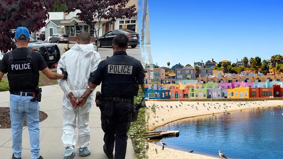 Un artiste bien-aimé poignardé et tué lors d'une attaque « aléatoire » de jour dans une ville balnéaire alors que la police arrête un suspect de 19 ans