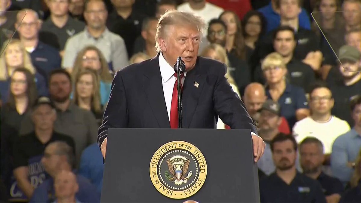 .@POTUS : "Pour mettre fin au vol massif de l'argent des contribuables, nous avons mis fin à Medicaid pour…