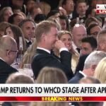 TRUMP au dîner de la WHCA : "Vous n'avez aucune idée de la chance que vous avez.