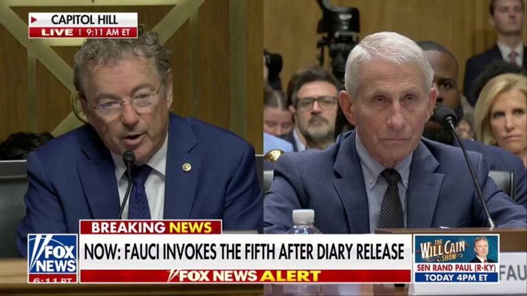 Le sénateur Rand Paul retire l'avocat du Dr Anthony Fauci de son audience au Sénat après avoir parlé à…