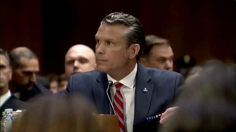 Seconde. de War Pete Hegseth : « Nous vivons dans un monde dangereux qui nécessite une action audacieuse…