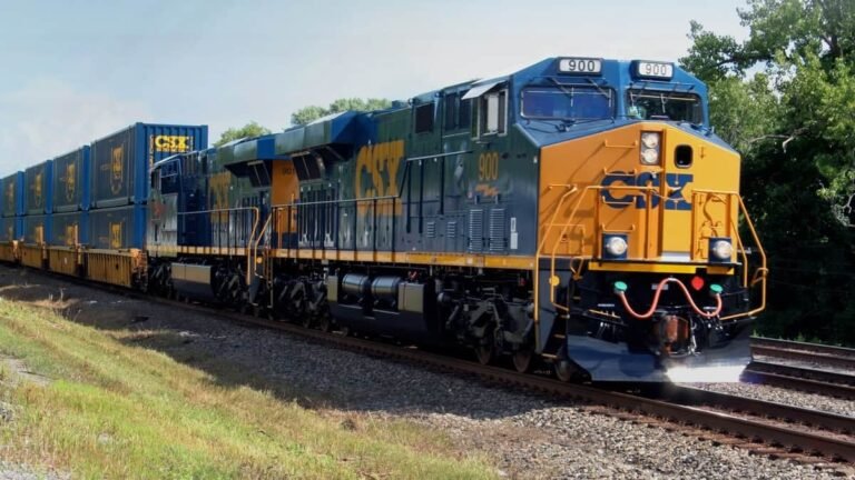 CSX améliore ses perspectives de volumes et de revenus plus élevés