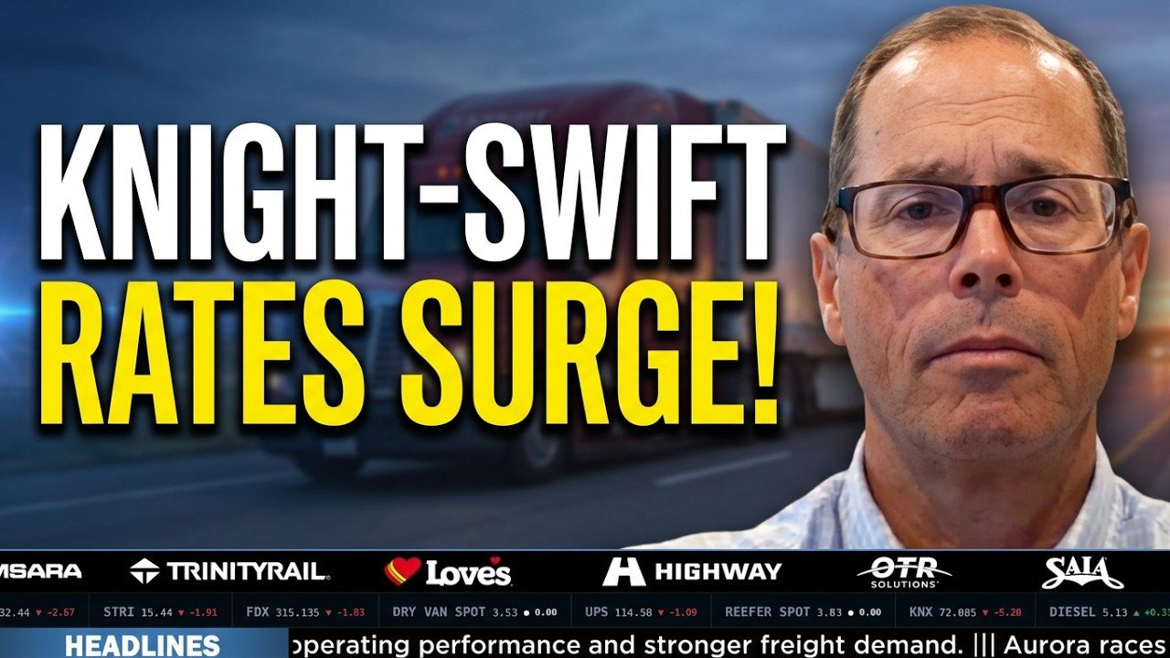Knight-Swift Q2 : Pourquoi les bénéfices supérieurs de ce transporteur signalent un changement de marché