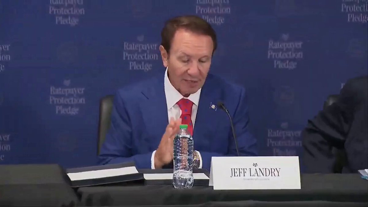 .@LAGovJeffLandry : Celui qui remportera la course à l'IA contrôlera absolument les leviers du pouvoir…
