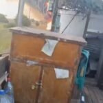 Un train de carburant russe prend feu dans le sud de l'Ukraine après une frappe de drone ukrainien, avec…