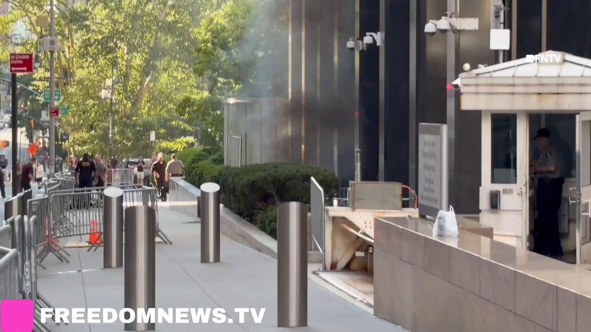 Déclaration du FBI à Fox News : "Ce matin, un individu a déployé un engin incendiaire à l'extérieur du 26…