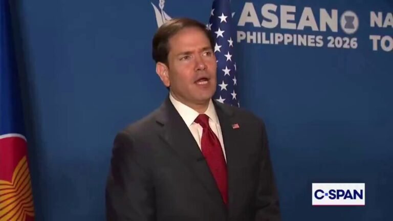 Seconde. Rubio à propos de l’Iran : J’ai vu leur ministre des Affaires étrangères dire que leur politique…