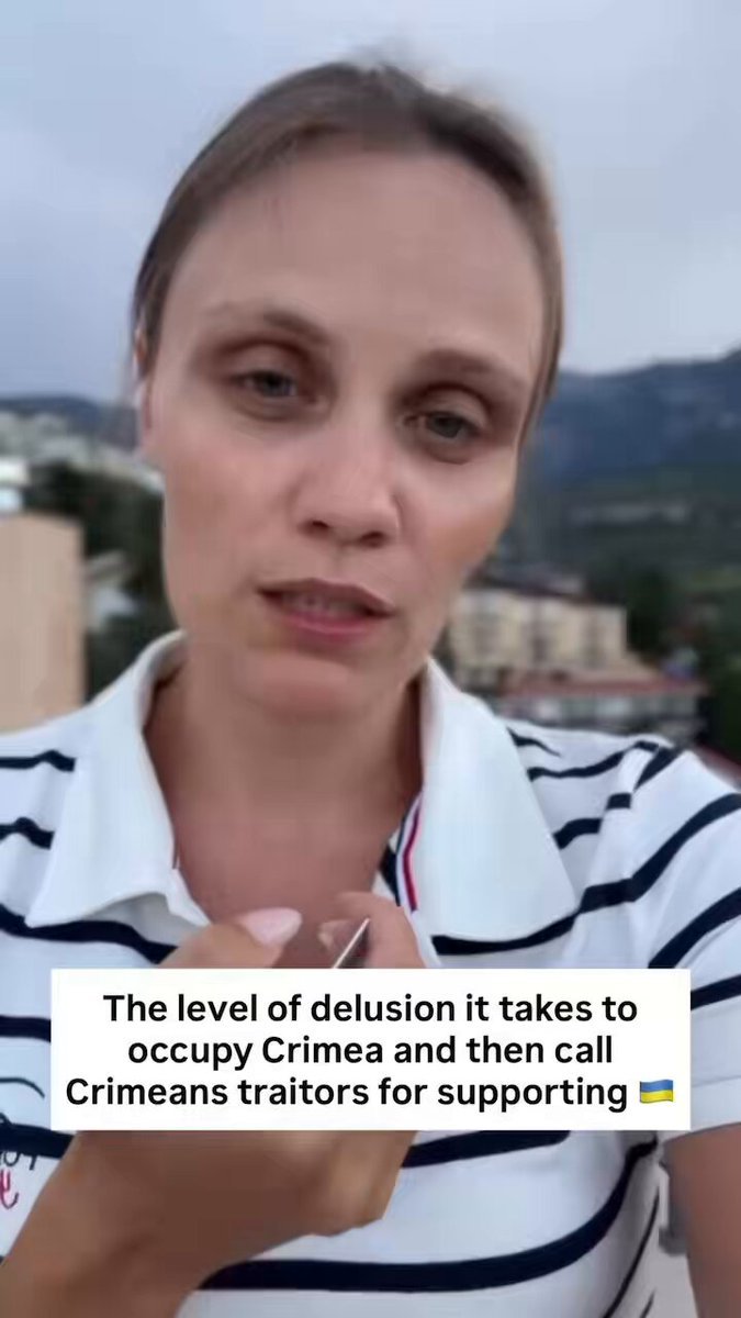 Une Russe dit qu'elle en a assez de vivre parmi des traîtres en Crimée.