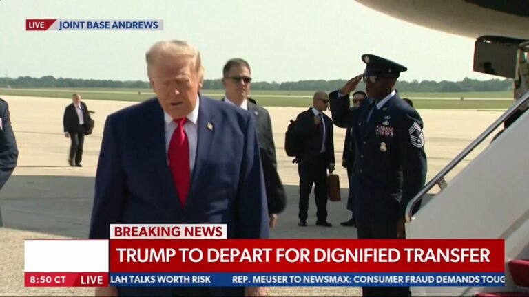 Message du PRÉSIDENT TRUMP aux familles en deuil des militaires américains tombés au combat : "Tout ce que…
