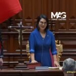 Keiko Fujimori vient de prêter serment en tant que nouveau président du Pérou.