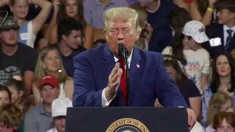 Le président Trump à propos de l’Iran : « Ils sont très durement touchés et ils veulent conclure un accord…