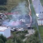 Des drones ukrainiens ont frappé ce matin tous les bâtiments logistiques de Wildberries à Saint-Pétersbourg.