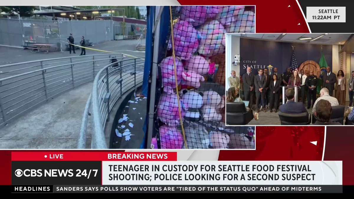 La police de Seattle recherche un deuxième suspect après qu'une fusillade près de la Space Needle ait fait…